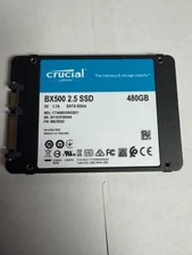 Crucial BX500 480GB 2.5" SATA III SSD CT480BX500SSD1 Internal Solid State Drive