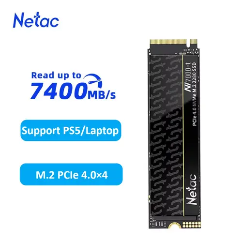 Netac 2TB 1TB 500GB 256GB M.2 PCIe SSD 2280 NVMe Internal Solid State Drive lot