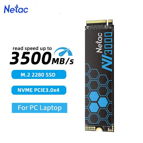 Netac 1TB M.2 2280 Internal SSD PCIe Gen3.0x4 NVMe Solid State Drive PC Laptop