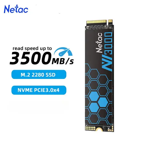 Netac 4TB 2TB 1TB 500GB M.2 PCIe SSD 2280 NVMe Internal Solid State Drive lot