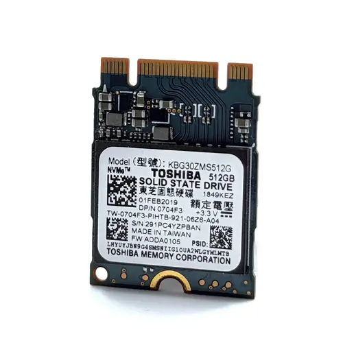 M.2 NVMe SSD 2230 two Notches B+M Key 128GB 256GB 512GB | Very Good health