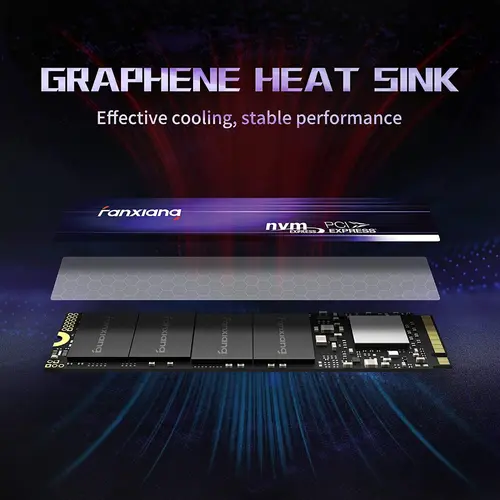 Fanxiang M.2 NVME 4TB SSD 2TB 1TB PS5 SSD 7300MBS Heat Sink 4.0 PCIe M2 SSD Lot