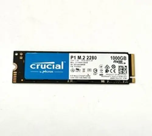 1TB CRUCIAL CT1000P1SSD8 2280 NVME PCIE 3 X4 SSD WIPED 96% HEALTH