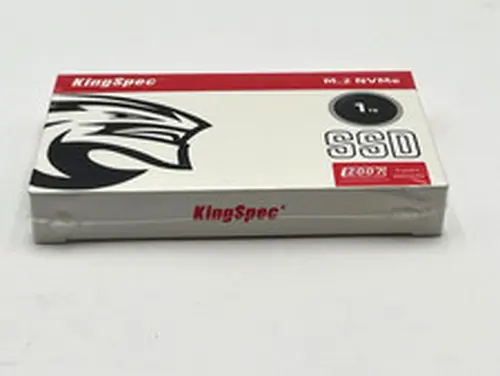 1TB M.2. 2280 NVMe 3D TLC NAND PCIe Gen3 x4 KingSpec NE-1TB New Retail Pack