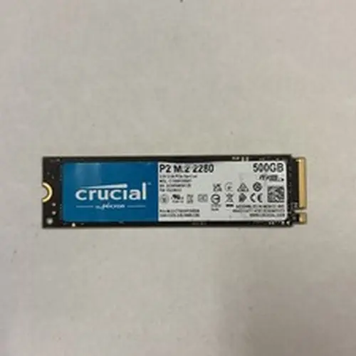Crucial P2 500GB NVMe M.2 2280 PCIe Gen3 x4 SSD (CT250P2SSD8)