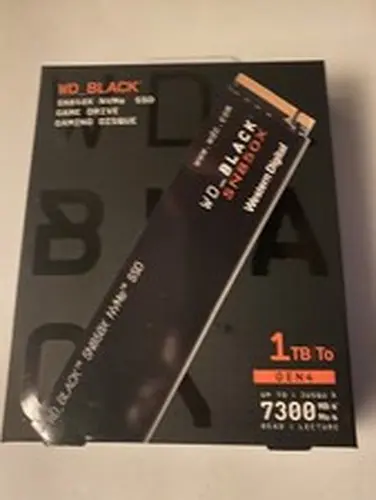 WD_BLACK SN850X 1TB NVMe SSD - M.2 2280, Up to 7,300 MB/s Read speeds