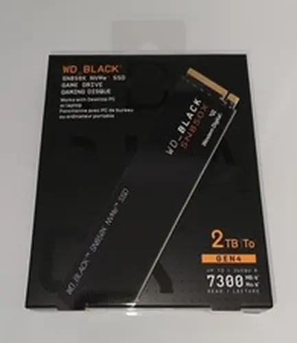 WD_BLACK SN850X 2TB - M.2 2280 NVMe SSD PCIe Gen 4.0 x4 - HEALTHY LOW HOURS