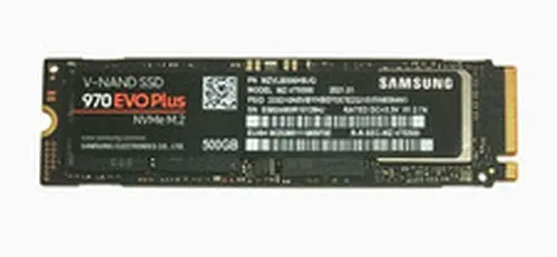 MZ-V7S500 Samsung 970 EVO Plus Series 500GB M.2 2280 NVMe PCIe Internal SSD