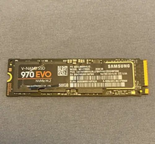 Samsung 970 EVO 500GB M.2 NVMe Internal SSD V-NAND MZ-V7E500