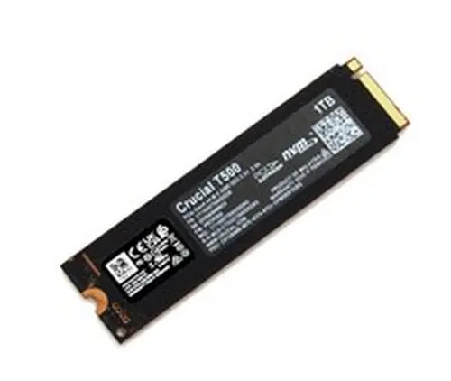 Crucial T500 1TB M.2 NVMe PCIe Gen4 x4 Internal SSD CT1000T500SSD8