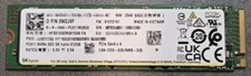 SK hynix PC811 SED 512GB NVMe M.2 SSD PCIe Gen4 HFS512GEM9X153N Good 100%