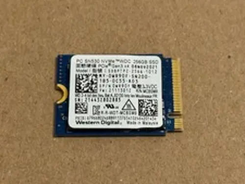 Western Digital 256GB NVME M.2 SSD Solid State Drive Storage Memory Reformatted