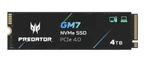 G02 Acer PREDATOR GM7 4TB Gen 4 SSD M.2 NVME - BL.9BWWR.120 opened READ!!!