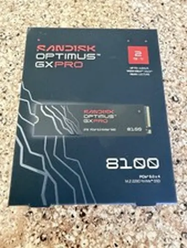 SanDisk Optimus GX PRO 8100 2TB PCIe 5.0x4 M.2 2280 NVMe SSD - FACTORY SEALED!