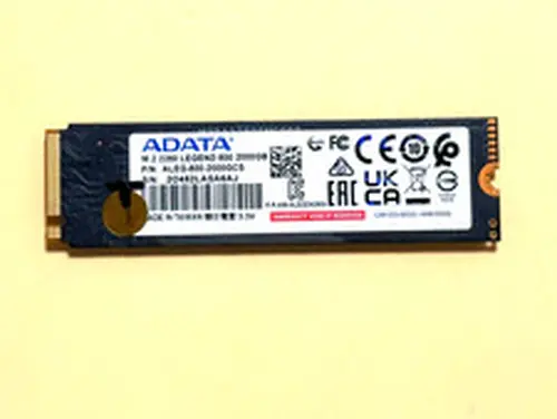 2TB SSD ADATA LEGEND 800 M.2 2280 PCIe Gen4x4 NVMe ALEG-800-2000GCS - 44044