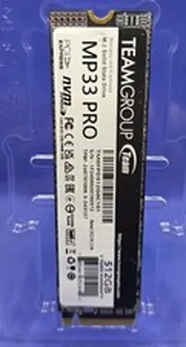 TeamGroup MP33 Pro 512GB M.2 NVMe Gen 3.0 x 4 SSD TM8FPD512G0C101 SMART 97%
