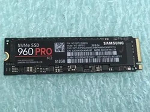 Samsung 960 PRO MZ-V6P512 512GB M.2 NVMe SSD Solid State Drive - CHD202A