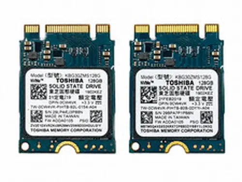 2 Pack Toshiba KBG30ZMS128G 128GB NVMe PCIe M.2 2230 Internal SSD Solid State Dr