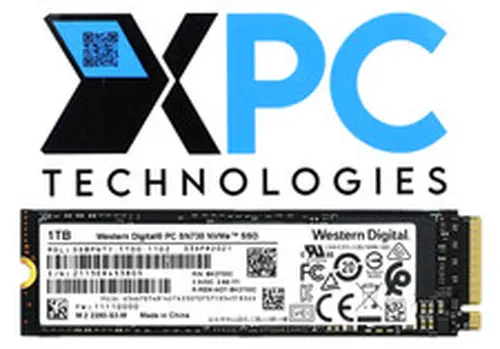 Western Digital SN730 1TB M.2 PCIe 3.0x4 NVMe 2280 SSD SDBPNTY-1T00 3400 MB/s