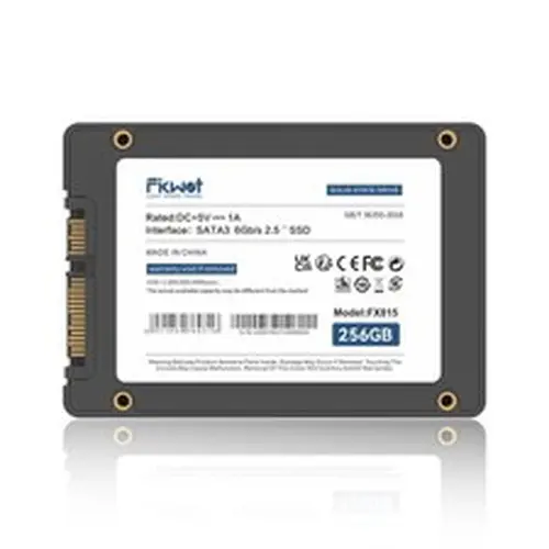 Fikwot SATA SSD 2.5'' SSD Drive 256GB Internal Solid State Drive 6Gb/s PC/MAC