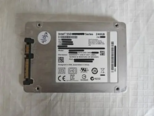 Intel 240 GB Internal SATA SSD 100% Health