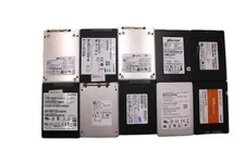 (Lot Of 10) 128GB SSD SATA 2.5” 90%+ GOOD Health, Mixed Brands