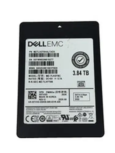 Dell Samsung PM883 3.84TB 2.5" SATA III Enterprise SSD MZ-7LH3T8C 5TVXD 99%