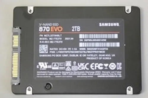 Samsung 870 EVO 2TB 2.5" SATA SSD Solid State Drive MZ-77E2T0 100% Health