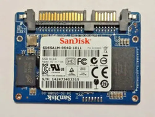 Sandisk 64GB Half Slim SATA Solid State SSD