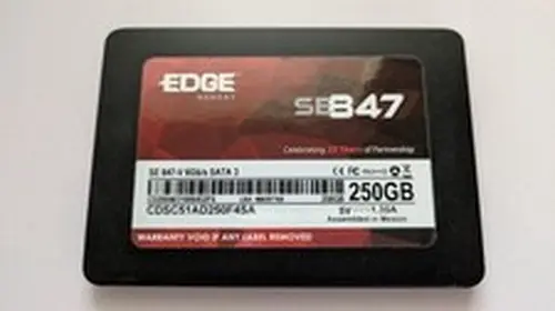 EDGE Memory SE847-V SSD 2.5'' 250 GB SATA Solid State Drive (Health 90%-100%)