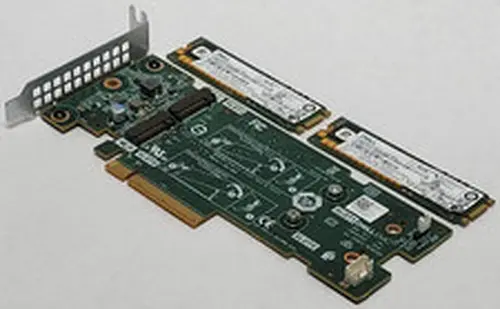 Dell EMC M.2 Boss Card Storage Controller W/ 2x 240GB M.2 SATA SSD TC2RP