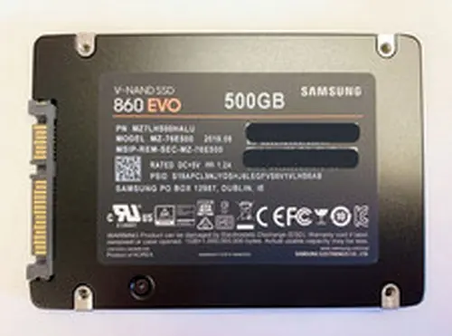 Samsung 860 EVO 500GB 2.5" SATA SSD MZ-76E500B