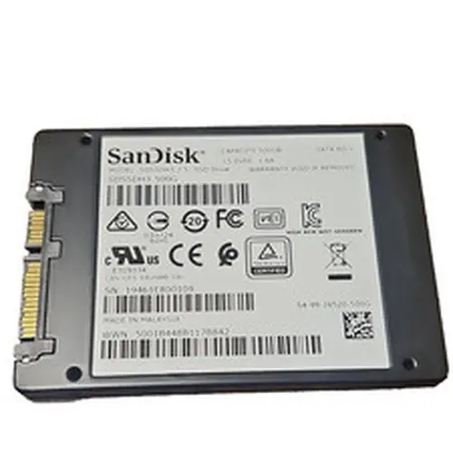 SanDisk Ultra 3D SSD SDSSDH3-500G 500GB SATA 2.5" Internal SSD Black