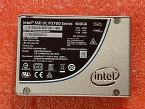 Intel 400 GB Intel DC P3700 2.5" SSD NVMe PCIe 3.0 Gen 3 x 4 U.2 SSDPE2MD400G4 400GB