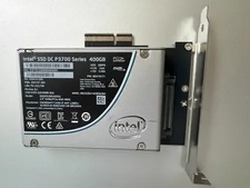 400 GB Intel DC P3700 2.5" SSD NVMe PCIe 3.0 Gen 3 x 4 U.2 SSDPE2MD400G4