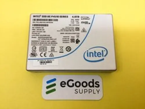 Intel DC P4510 Series 4TB PCIe3.0 NVME U.2.5in SSD SSDPE2KX040T8O