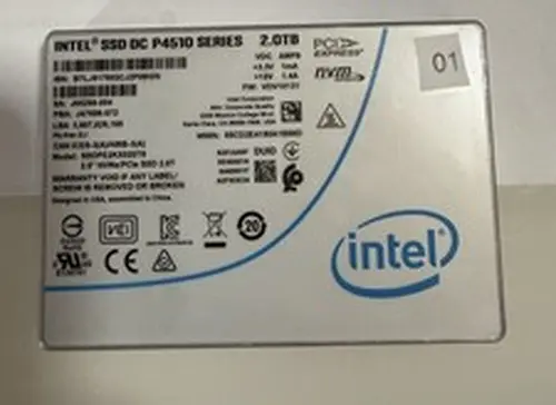 Intel DC P4510 2TB U.2 NVMe SSD SSDPE2KX020T8 4% SMART Report Included