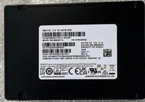 Samsung BM1743 MZ-WM061TA 61.44 TB Enterprise U.2 NVMe SSD PCIe 4.0 Hours NEW