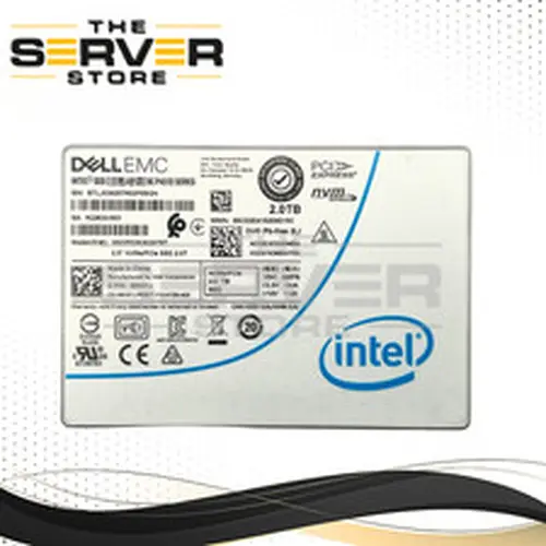 Dell 2TB NVMe U.2 PCIe G3 x4 2.5" SSD Intel DC P4510 SSDPE2KX020T8T 09H31J 9H31J