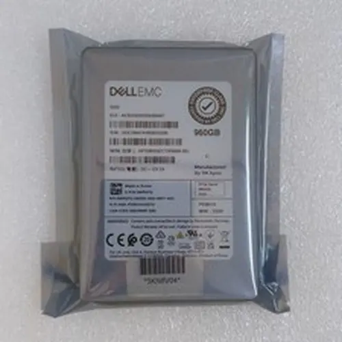 0WR2FG Dell WR2FG EMC 960GB NVMe U.2 PCIe Gen 4.0 x4 SFF 2.5" SSD Hynix PE8010