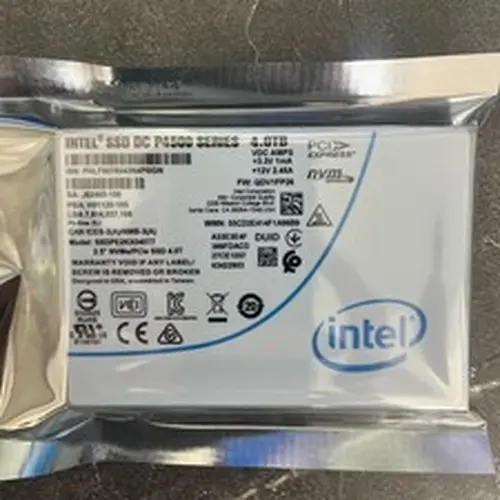 Intel P4500 4TB SSD 2.5" U.2 NVME PCIe Solid State Drive SSDPE2KX040T7T