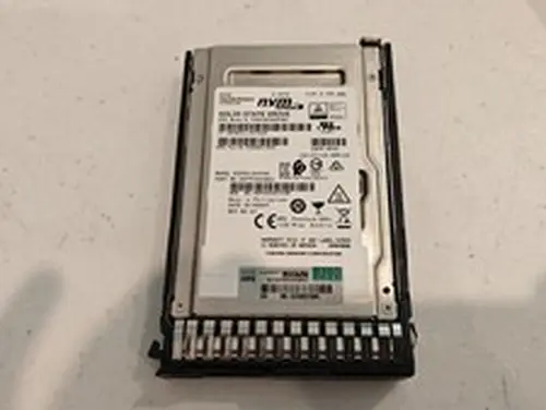HPE Toshiba 3.84TB U.2 NVMe KCD5XLUG3T84 2.5” SSD P08983-003