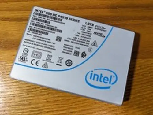 Intel 1.6TB DC P4510 Series U.2 PCIe 3.1 SSDPE2KX016T8M NVMe SSD 95-99% Health