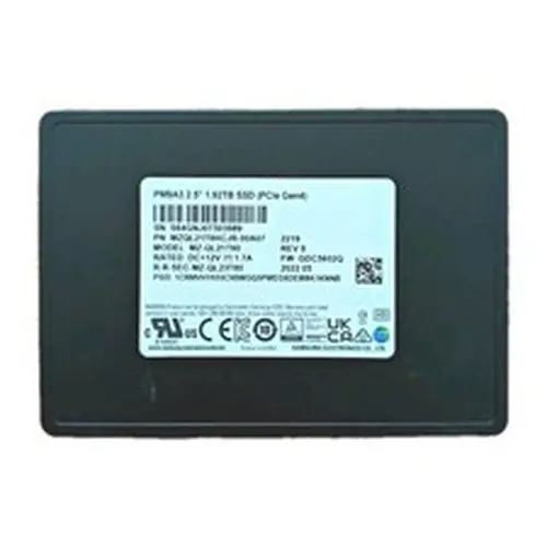 Samsung PM9A3 1.92TB 2.5in PCIe Internal SSD MZ-QL21T90 U.2