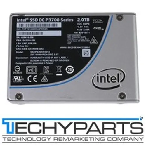 Intel DC P3700 SSD 2TB NVMe U.2 PCIe 3.0 x4 MLC Solid State Drive SSDPE2MD020T4