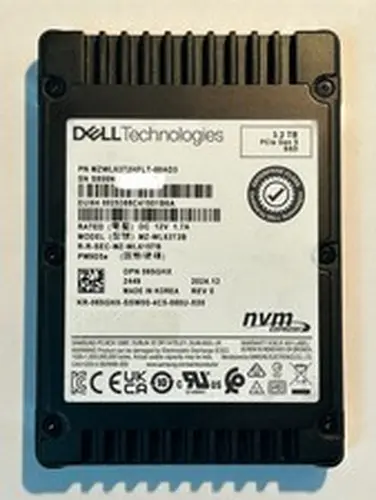 Dell 085GHX 3.2TB NVMe PCIe Gen5.0 SSD MU U.2 -100% Life Once