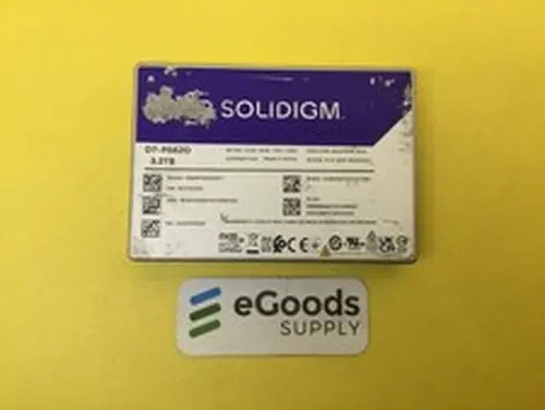 Solidigm Intel D7-P5620 3.2TB NVME PCIE4.0 2.5in U.2 SSD SSDPF2KE032T1 Bad Label