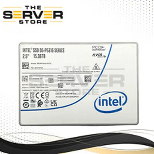 Intel 15.36TB NVMe U.2 PCIe G4 x4 RI SFF 2.5" 15mm SSD D5-P5316 SSDPF2NV153TZ