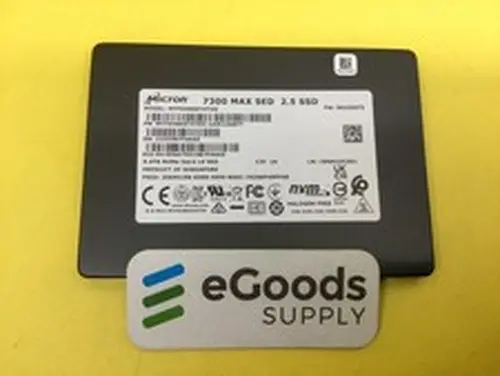 Micron 7300 MAX 6.4TB PCIe Gen 3.0 x4 NVME U.2.5in SSD MTFDHBE6T4TDG
