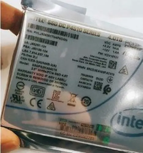Intel P4510 4TB SSD Series DC NVME U.2.5" SSDPE2KX040T8 Solid State Drive